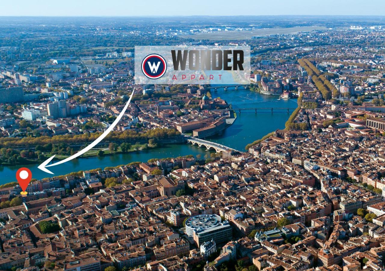 Wonder Appart' 402 - Vue Sur Garonne Tuluza Zewnętrze zdjęcie