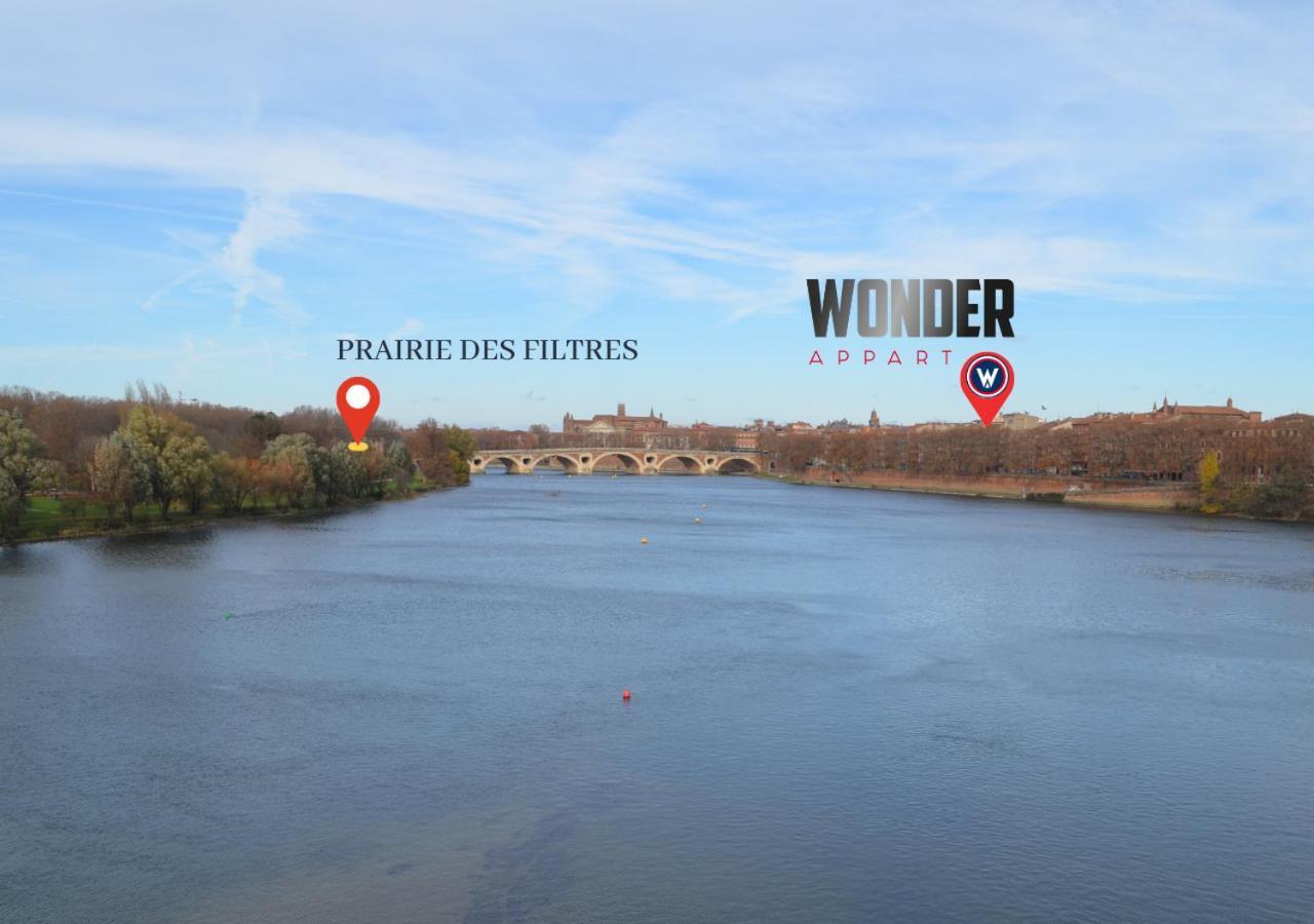 Wonder Appart' 402 - Vue Sur Garonne Tuluza Zewnętrze zdjęcie